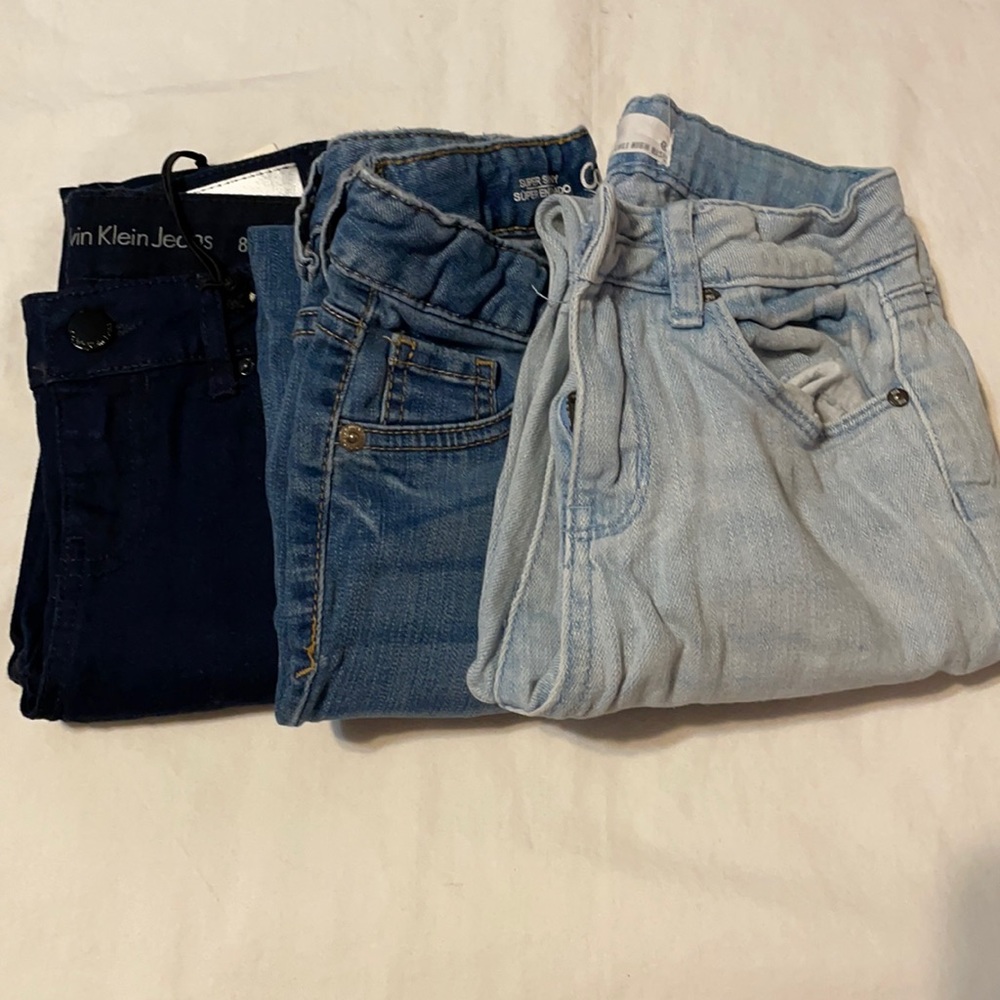 3 size 8 jeans for girls